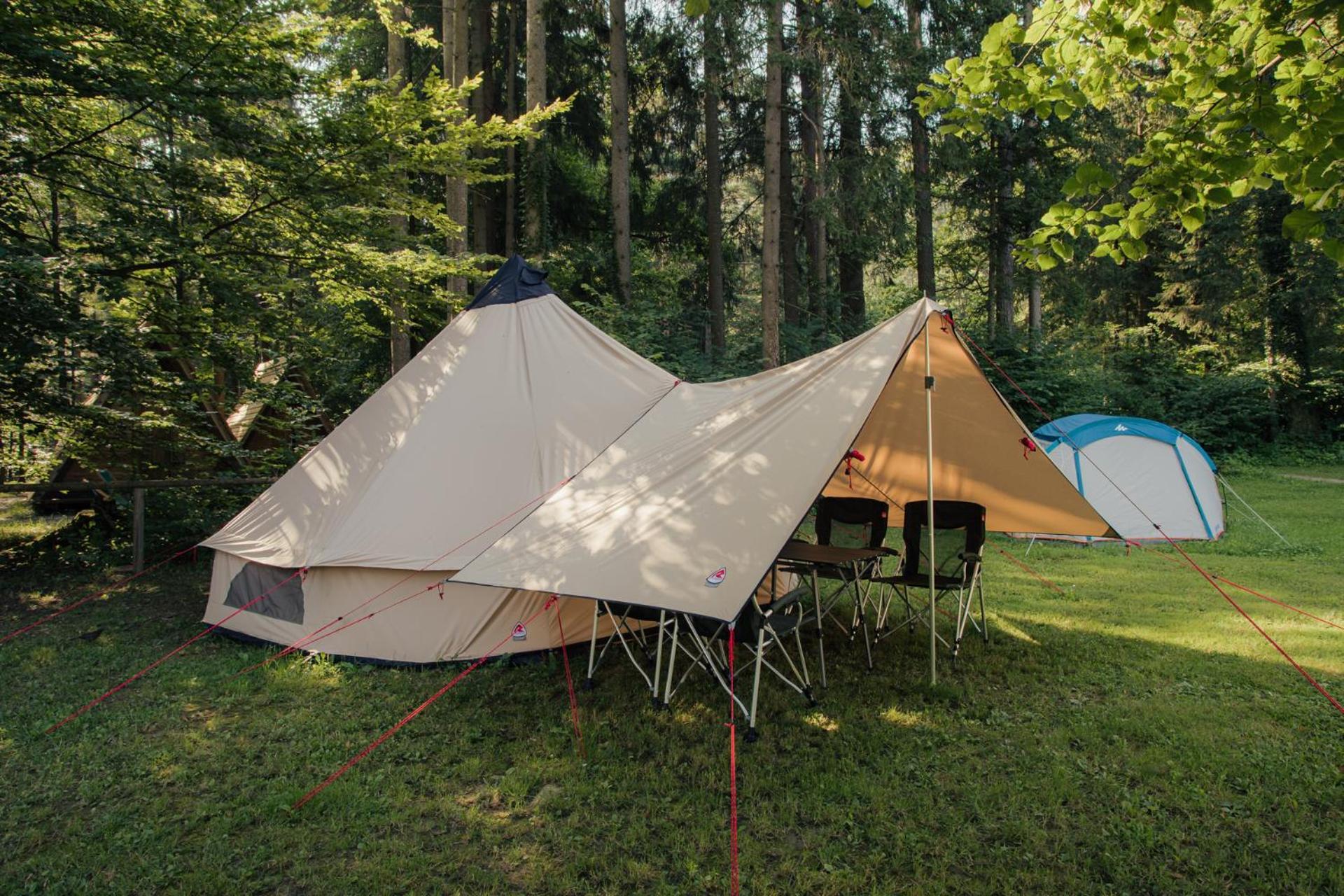 Forest Camping Mozirje Kamer foto
